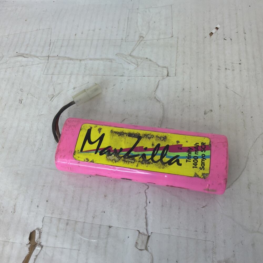 Vintage Trinity Maxzilla Battery Pack 1400 Sanyo Scr Condition As Pictured